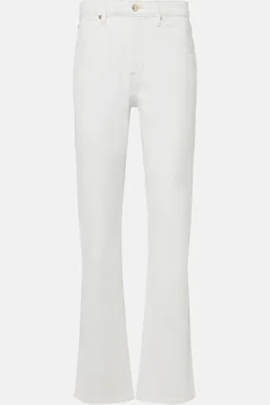 Frame The Ruler high-rise straight jeans
