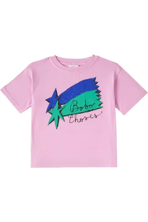 Bobo Choses Shooting Stars cotton jersey T-shirt