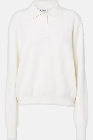 Rohe RÃ³he Wool and cashmere polo sweater