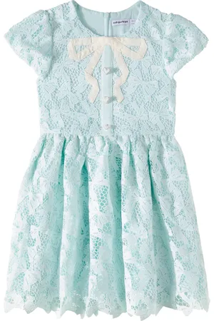 Self-Portrait Bow lace dress