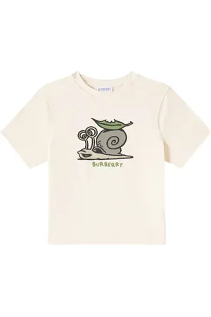 Burberry Snail logo cotton jersey T-shirt