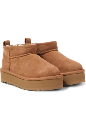 UGG Classic Ultra Mini suede platform boots