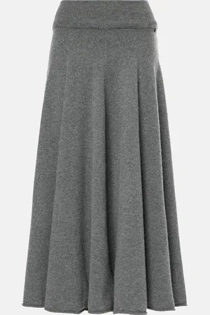 EXTREME CASHMERE NÂ°313 Twirl cashmere-blend maxi skirt