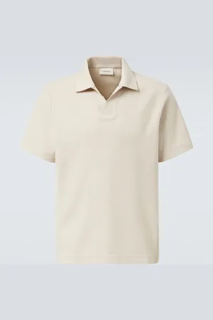Frame Cotton pique polo shirt