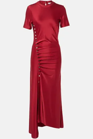 Paco rabanne Jersey midi dress