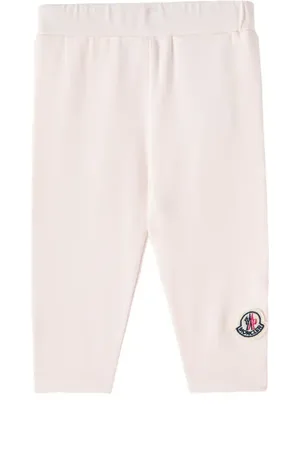 Moncler Baby cotton-blend leggings