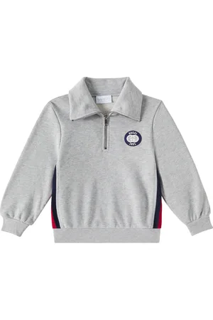 Gucci Embroidered cotton jersey sweatshirt