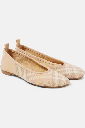 Burberry Checked ballet flats
