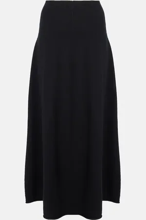 EXTREME CASHMERE NÂ°388 Ease cashmere-blend maxi skirt