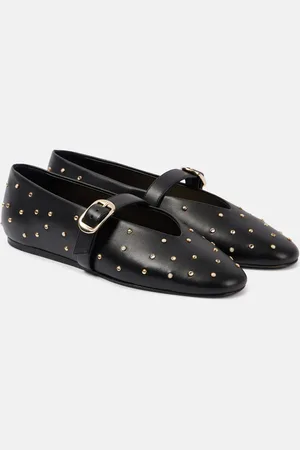 Le Monde Beryl Le Monde BÃ©ryl Stella embellished leather ballet flats
