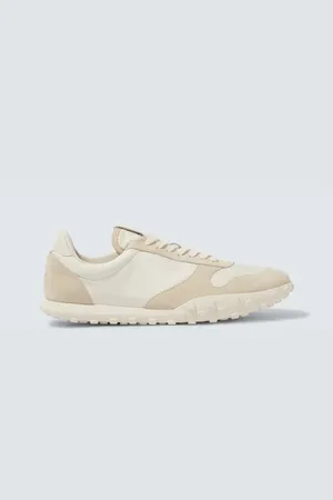 Jil Sander Moon suede-trimmed sneakers