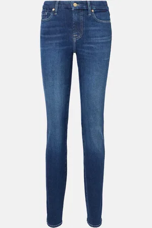 7 for all Mankind Kimmie high-rise straight jeans