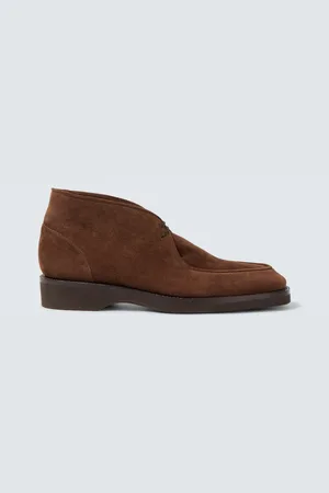 JOHN LOBB Tim suede desert boots