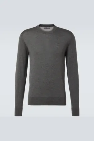 Dolce & Gabbana Logo silk sweater