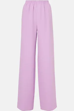 VALENTINO Cady Couture wide-leg pants