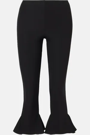 Nensi Dojaka Cropped flared capri pants
