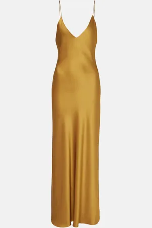 Blazé Milano BlazÃ© Milano Novalis Manipur satin slip dress