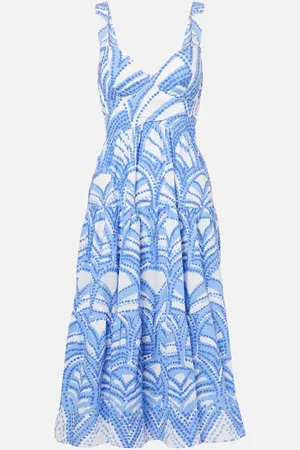 POUPETTE ST BARTH Coco printed cotton midi dress