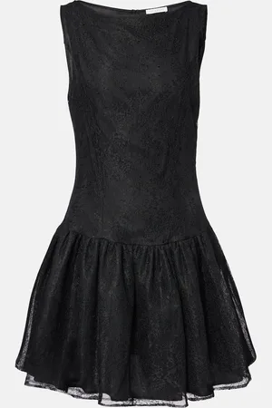 Nina Ricci Bow-detail lace minidress