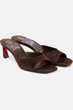 Christian Louboutin Condora 55 suede mules