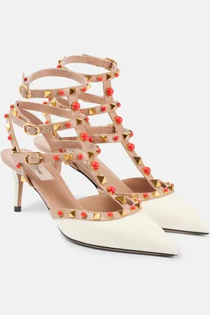 VALENTINO GARAVANI Rockstud 65 leather pumps
