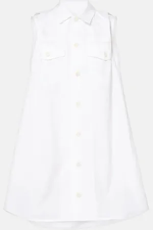 SACAI Poplin minidress