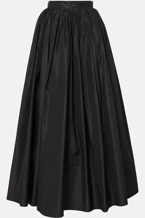 Dolce & Gabbana Gathered silk maxi skirt