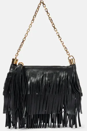 Chloé ChloÃ© ChloÃ© Foulard fringed leather shoulder bag