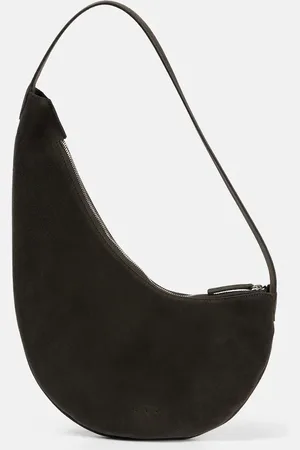 Aesther Ekme Lune Mini suede shoulder bag