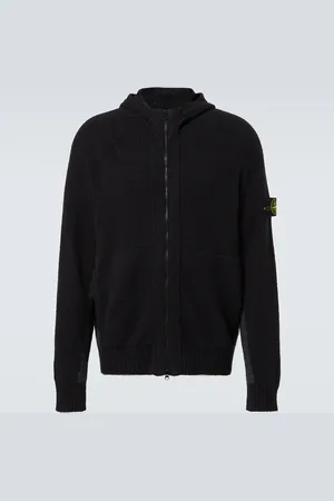 Stone Island Compass cotton-blend hoodie