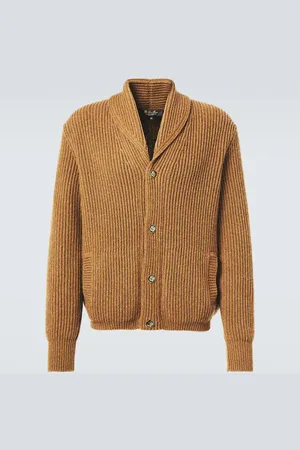 Loro Piana Fobello ribbed-knit cashmere cardigan
