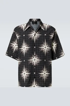 AMIRI Starburst printed satin shirt