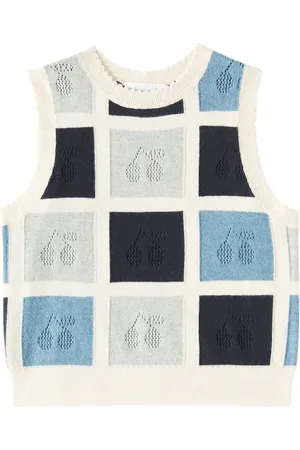BONPOINT Elda cotton and cashmere sweater vest