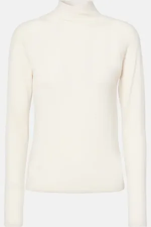 The Row Honna wool turtleneck top