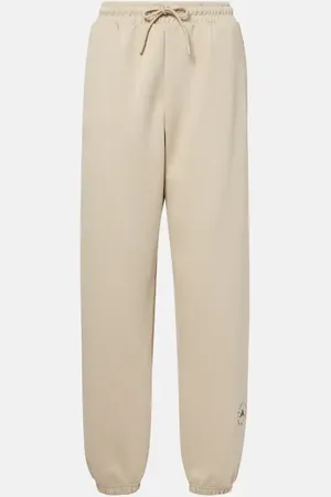 adidas Logo high-rise cotton-blend sweatpants