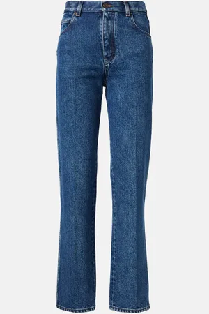 Loro Piana Brooke mid-rise cropped straight jeans