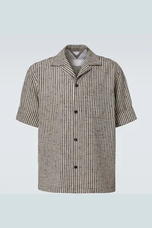 Bottega Veneta Checked bowling shirt