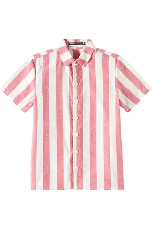 FÁBULA FÃ¡bula Maxi striped cotton shirt