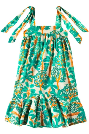 FÁBULA FÃ¡bula Da Mata printed cotton dress