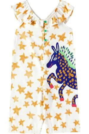 FÁBULA FÃ¡bula Printed ruffled jumpsuit