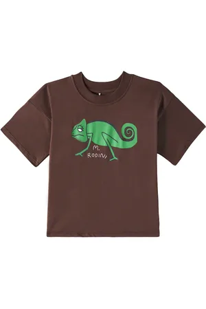 Mini Rodini Printed cotton jersey T-shirt