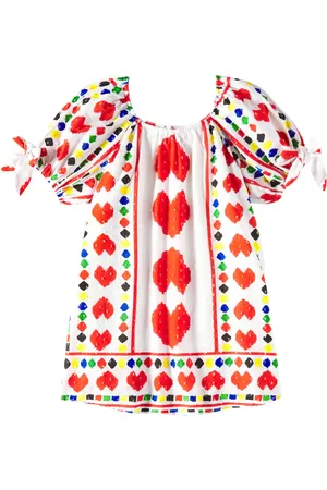 FÁBULA FÃ¡bula Heartbeat cotton dress