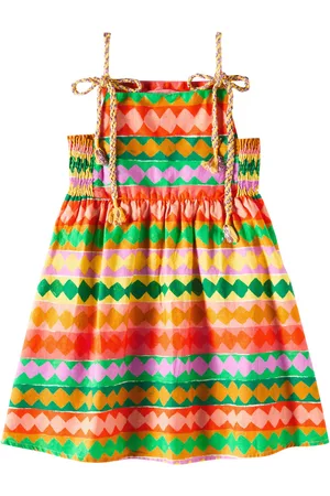 FÁBULA FÃ¡bula Sanfoninha printed cotton dress