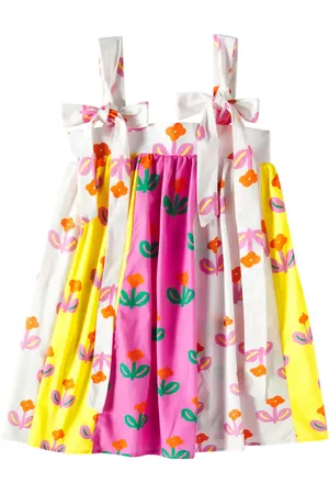 FÁBULA FÃ¡bula Flor Singela printed cotton dress