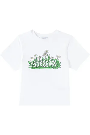 Burberry Printed cotton jersey T-shirt