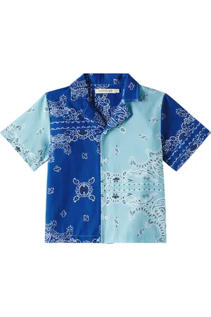 The New Society Mileto bandana cotton shirt