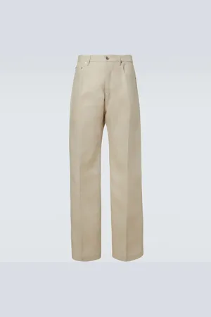 Rick Owens Geth linen twill wide-leg pants