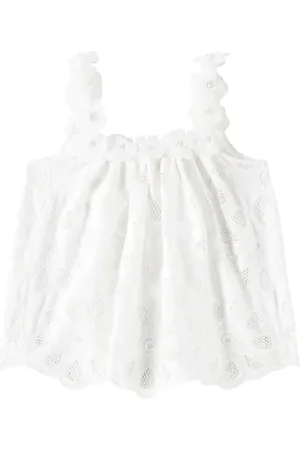 Tutu Du Monde Layla lace organza top