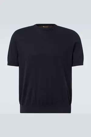 Loro Piana Knitted cotton T-shirt