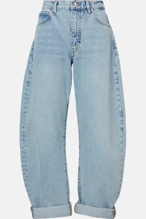 Frame The Bubble barrel-leg jeans